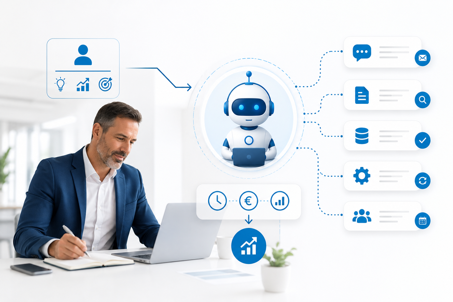 IA agéntica aplicada a la automatización de procesos empresariales