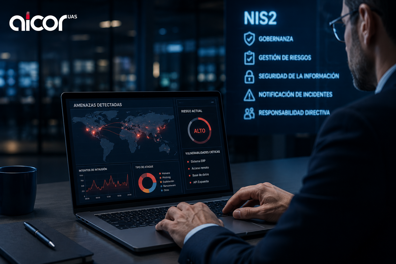 Ciberseguridad e inteligencia artificial en empresas